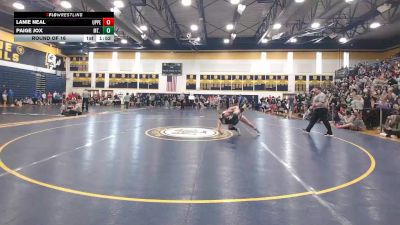148 lbs Round Of 16 - Lanie Neal, Upper St Clair vs Paige Jox, Mt. Lebanon