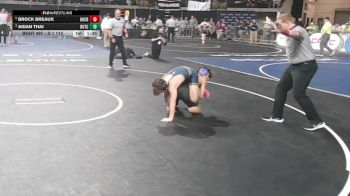 D 1 113 lbs Quarterfinal - Aidan Thai, Dutchtown vs Brock Breaux, Holy Cross