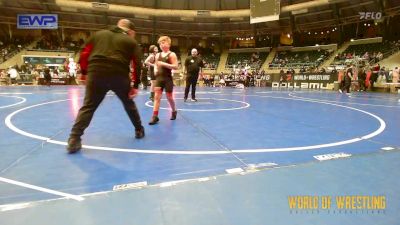 100 lbs 2nd Place - Kohen Martin, Claremore Wrestling Club vs Jackson Schwartz, GGB Ohio