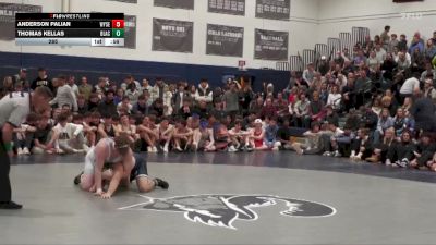 285 lbs Thomas Kellas, Blair Academy vs Anderson Palian, Wyoming Seminary