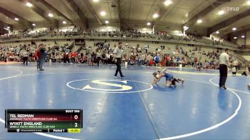 80 lbs Cons. Round 5 - Tel Redman, Savannah Youth Wrestling Club-AA vs Wyatt England, Seneca Youth Wrestling Club-AAA