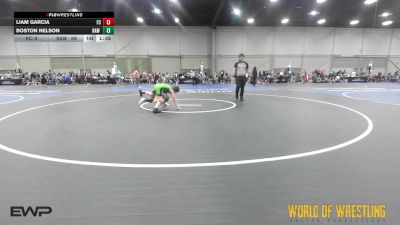 80 lbs Rr Rnd 2 - Liam Garcia, Full Circle 9U vs Boston Nelson, RAW Wrestling Club 9U