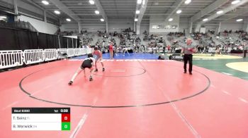 132 lbs Consi Of 32 #2 - Tristan Sainz, FL vs Brennan Warwick, OH