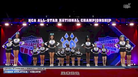 Cheer Athletics - Icecats [2026 L3 Junior - Small Day 2] 2026 NCA All-Star National Championship