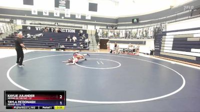 145 lbs Round 1 (4 Team) - Kaylie Julander, Sisters On The Mat vs Tayla McDonagh, Nevada Elite