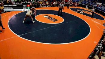 157 lbs Quarterfinals (8 Team) - Ben Czarnowski, Elmhurst (IC Catholic) vs Grady Hull, Geneseo
