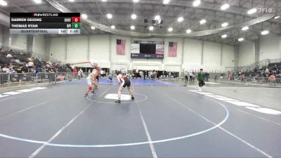 197 lbs Quarterfinal - Thomas Ryan, Rensselaer Polytechnic Institute vs Darren DeJong, Cortland