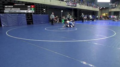 177 lbs Quarterfinal - Joe Cicco, Sanborn vs Xavier Limehouse, Laurel