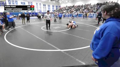 170 lbs Cons. Round 2 - Sydney Lostaunau, Bishop Amat vs Aitana Perez, San Dimas