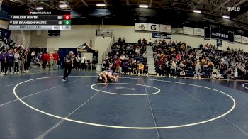 149 lbs Cons. Round 2 - Walker Bents, Minnesota State vs Sir Brandon Watts, Sioux Falls
