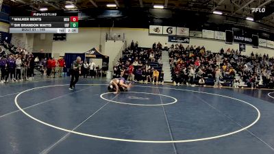 149 lbs Cons. Round 2 - Walker Bents, Minnesota State vs Sir Brandon Watts, Sioux Falls