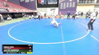 113 lbs Semifinal - Sawyer Anderson, Team Idaho Wrestling Club vs Pierce Hurd, South Dakota