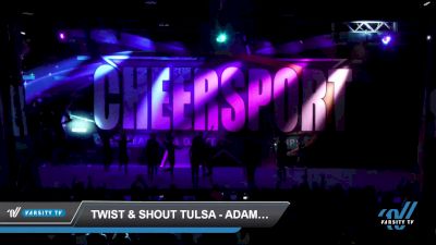 Twist & Shout - Tulsa - Adam & Eve [2022 L6 International Open Coed - NT] 2022 CHEERSPORT National Cheerleading Championship