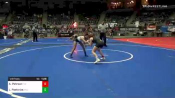 98 lbs Quarterfinal - Aubrie Pehrson, The Best Wrestler vs Lisa Pastoriza, Arizona Girls Wrestling