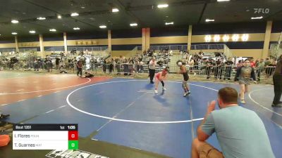 78 lbs Quarterfinal - Isaiah Flores, Pounders WC vs Tristan Guarnes, Mat Demon WC