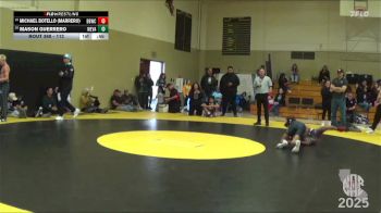 112 lbs Cons. Round 1 - Mason Guerrero, Edward Harris Middle School vs Michael Botello (Marrero), Beast Bay Wrestling Club