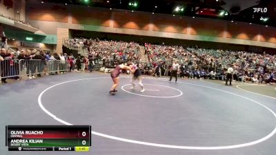 190 lbs Quarterfinal - Olivia Ruacho, Central vs Andrea Kilian, Desert Vista