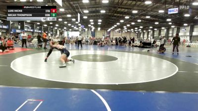 160 lbs Round Of 64 - Luis Hicks, Stratton Trained WC vs Micah Thompson, CKWA