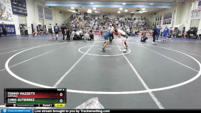 160 lbs Cons. Round 3 - Tommy Mazzetti, Santiago vs Chris Gutierrez, Yucaipa