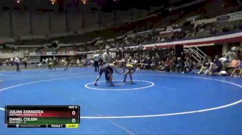 113 lbs Finals (2 Team) - Julian Zaragoza, Northern Lebanon HS vs Daniel Colgin, New Kent