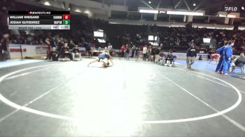 215 lbs Champ. Round 1 - Josiah Gutierrez, Wapato vs William Wiegand, Sammamish