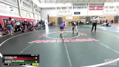 140 (142) Cons. Round 2 - Izarra Ballesteros, Miramonte vs Victoria Coy, College Park