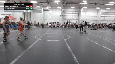 225 lbs Round 6 (8 Team) - Brody Clemons, Warhawks vs Zachary Bell, Xtreme Team