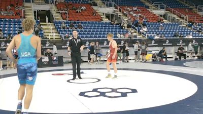 138 lbs Cons. Sub-rd Of 16 - Grady Iverson, North Dakota vs David Crilly, Florida