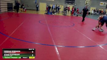 189 lbs Quarterfinal - MORGAN ROBINSON, Chugiak High School vs Ethan Pletnikoff, Bartlett High