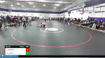 145 lbs Champ. Round 1 - Gavin Lindor, West Valley Spokane vs Jedidiah Golightly, Hermiston