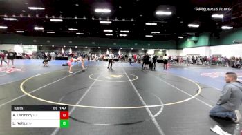 106 lbs Consi Of 16 #1 - Aidan Carmody, NJ vs Liam Neitzel, WI