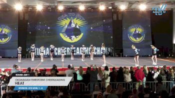 Okanagan Firestorm Cheerleading - Heat [2023 U12 Level 1 - A Day 1] 2023 Sea to Sky International Cheer & Dance Championship