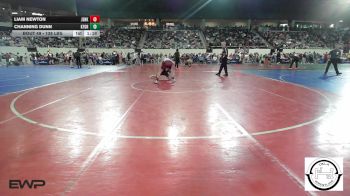 138 lbs Round Of 16 - Liam Newton, Jenks vs Channing Dunn, Kingfisher YellowJackets