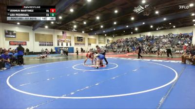 157 Boys Cons. Round 4 - Leo Pedregal, Eastlake vs Joshua Martinez, Valhalla