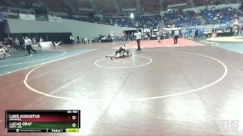 6A-160 lbs Cons. Round 4 - Lucas Gray, West Linn vs Luke Augustus, Newberg