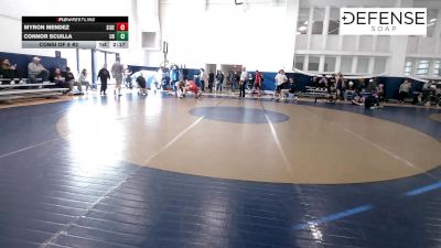 197 lbs Consi Of 8 #2 - Myron Mendez, Southern Illinois vs Connor Scuilla, University At Buffalo