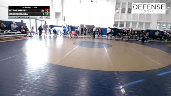 197 lbs Consi Of 8 #2 - Myron Mendez, Southern Illinois vs Connor Scuilla, University At Buffalo