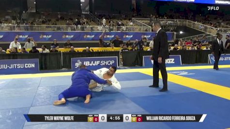Willian Ricardo Ferreira Souza vs Tyler Wayne Wolfe 2026 Pan Jiu Jitsu IBJJF Championship