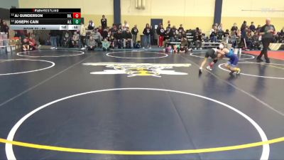 60 lbs Cons. Round 2 - Joseph Cain, ANML (Annandale/Maple Lake) vs Aj Gunderson, Baldwin-Woodville