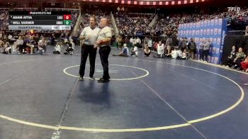 3A 150 lbs Quarterfinal - Will Varner, Kings Mountain High School vs Adam Attia, Ledford Senior High School