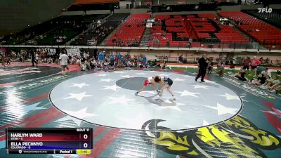 75 lbs Round 3 (8 Team) - Harlym Ward, Utah vs Ella Pechnyo, Colorado