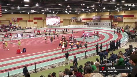 Men's Mile, Prelims 1