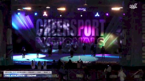 TAG Athletics - Ozone [2026 L1.1 Junior - PREP - D2 Day 1] 2026 CHEERSPORT National All Star Cheerleading Championship