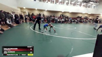 42-44 lbs Round 1 - Dru Dunigan, NWWC vs Dallas Brocker, Washington