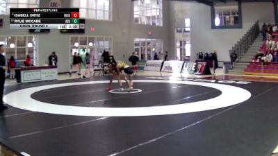 117 lbs Cons. Round 3 - Rylie McCabe, Adams State vs Isabell Ortiz, Fort Hays State