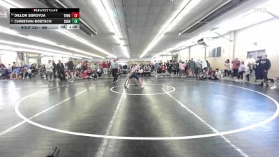 189 lbs Consi Of 16 #2 - Dillon Sbroyoa, Towanda vs Christian Boetsch, Sunbury