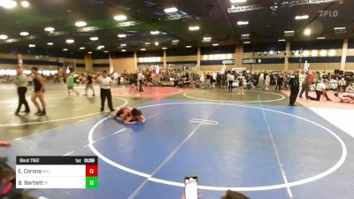 102 lbs Consi Of 16 #2 - Ezekiel Corona, Millennia WC vs Braiden Bartlett, 3f