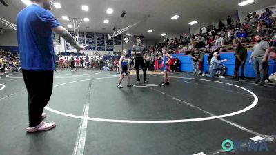 67 lbs Rr Rnd 4 - Kooper Dudgeon, Chandler Takedown Club vs Brayden Webb, Harrah Little League Wrestling
