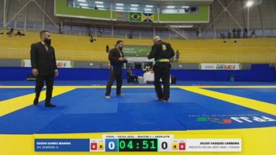 JULIUS VASQUES CARREIRA vs EDSON GOMES MARINS 2026 FPJJ Campeonato Paulista