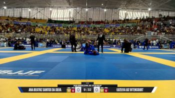 Luzelya Luz Bitencourt vs Ana Beatriz Santos Da Silva 2026 Brasileiro Jiu-Jitsu IBJJF